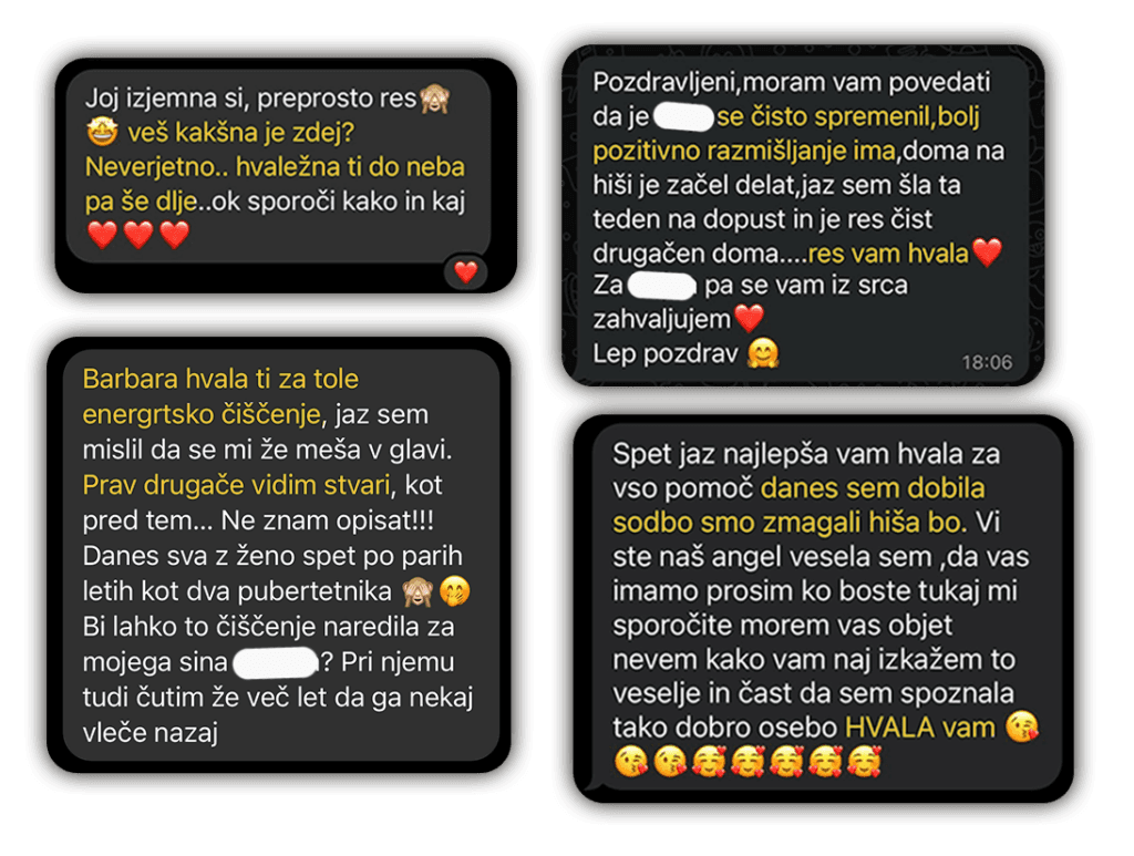 Sporočila zadovoljnih bralcev Svetlobnega Ščita